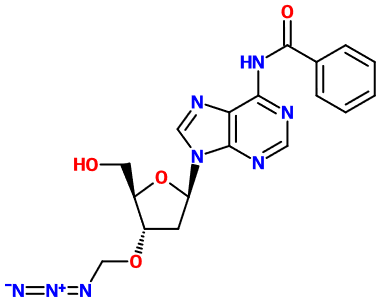 (图片) MC010614 N6-Benzoyl-3'-O-(azidomethyl)-dA